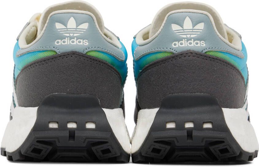 adidas Originals Gray & Blue Retropy E5 Sneakers