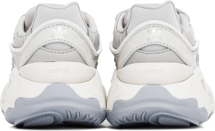 adidas Originals Gray & White Oznova Sneakers