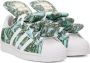 Adidas Originals Green & Blue Jeremy Scott Edition Superstar Sneakers - Thumbnail 4
