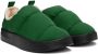 Adidas Originals Green Puffylette Slippers - Thumbnail 4