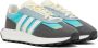 Adidas Originals Gray & Blue Retropy E5 Sneakers - Thumbnail 4