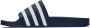 Adidas Originals Navy & White Adilette Slides - Thumbnail 3