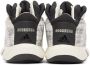 Adidas Originals Off-White & Black Crazy 1 Sneakers - Thumbnail 2