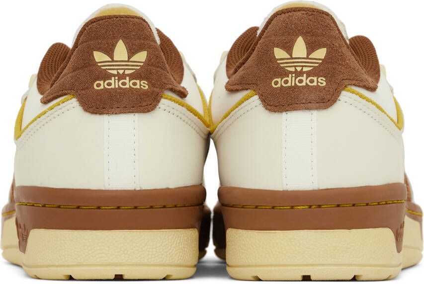 adidas Originals Off-White & Brown Rivalry Low 86 Sneakers