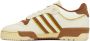 Adidas Originals Off-White & Brown Rivalry Low 86 Sneakers - Thumbnail 3