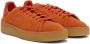 Adidas Originals Orange Stan Smith Crepe Sneakers - Thumbnail 4