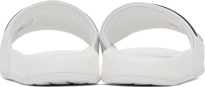 adidas Originals White Adilette Boost Sandals