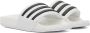 Adidas Originals White Adilette Boost Sandals - Thumbnail 4
