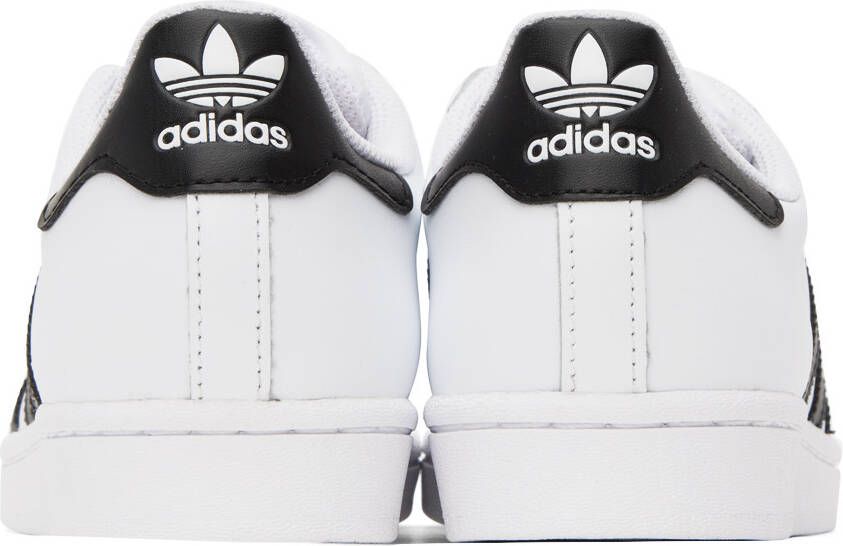 adidas Originals White & Black Superstar Sneakers