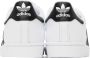 Adidas Originals White & Black Superstar Sneakers - Thumbnail 8
