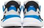 Adidas Originals White & Blue Ozmorph Sneakers - Thumbnail 2