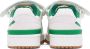 Adidas Originals White & Green Forum Low Sneakers - Thumbnail 2