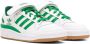 Adidas Originals White & Green Forum Low Sneakers - Thumbnail 4