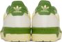 Adidas Originals White & Green Rivalry Low 86 Sneakers - Thumbnail 2