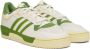 Adidas Originals White & Green Rivalry Low 86 Sneakers - Thumbnail 4