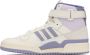 Adidas Originals White & Purple Forum 84 Sneakers - Thumbnail 3