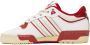 Adidas Originals White & Red Rivalry Low 86 Sneakers - Thumbnail 3