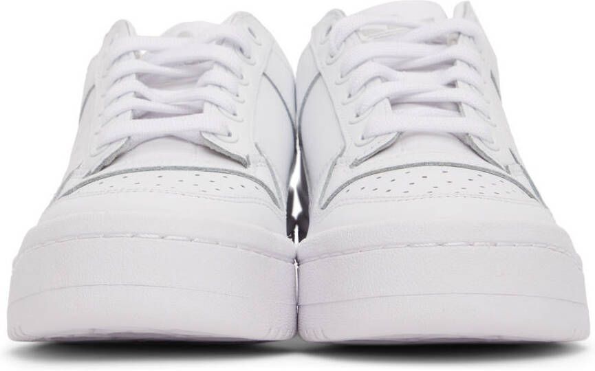 adidas Originals White Forum Bold Sneakers