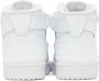 Adidas Originals White Forum Mid Sneakers - Thumbnail 2