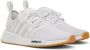 Adidas Originals White NMD_R1 Primeblue Sneakers - Thumbnail 6