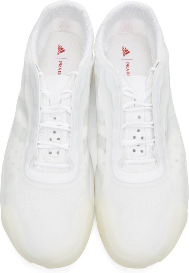 adidas Originals White Prada Edition A+P Luna Rossa 21 Sneakers
