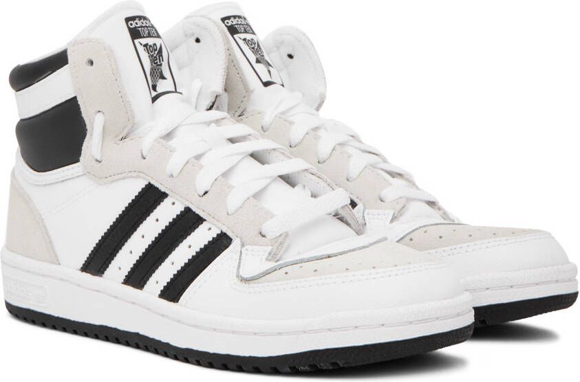 adidas Originals White Top Ten RB Sneakers