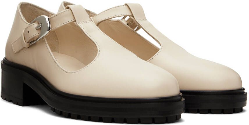 Aeyde Beige Roberta Loafers