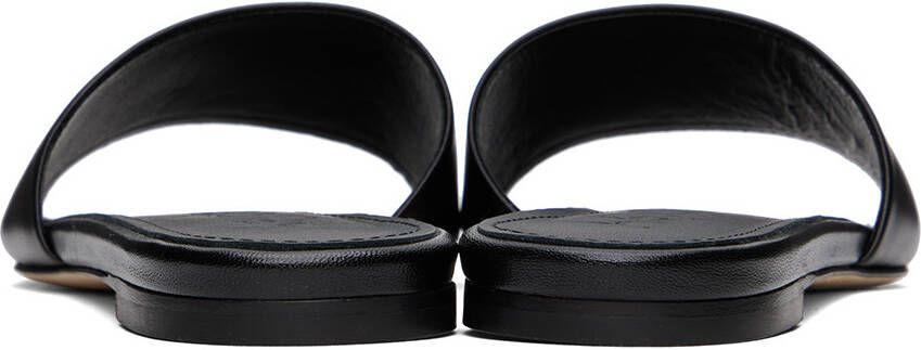 Aeyde Black Anna Sandals