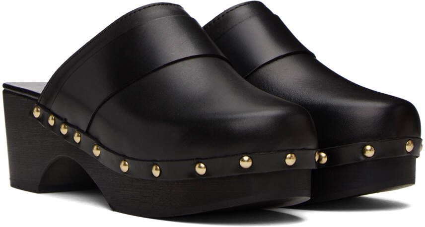 Aeyde Black Bibi Clogs