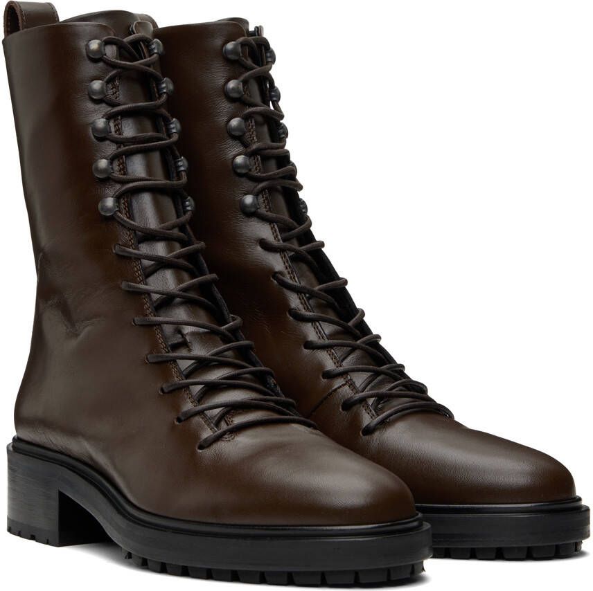 Aeyde Brown Isabel Boots