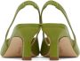 Aeyde Green Juno Heeled Sandals - Thumbnail 2