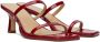 Aeyde Red Margo Heeled Sandals - Thumbnail 4