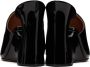 ALAÏA Black Calfskin Sculpture Heeled Sandals - Thumbnail 2