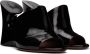ALAÏA Black Calfskin Sculpture Heeled Sandals - Thumbnail 4