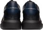 Alexander McQueen Black & Blue Oversized Sneakers - Thumbnail 2