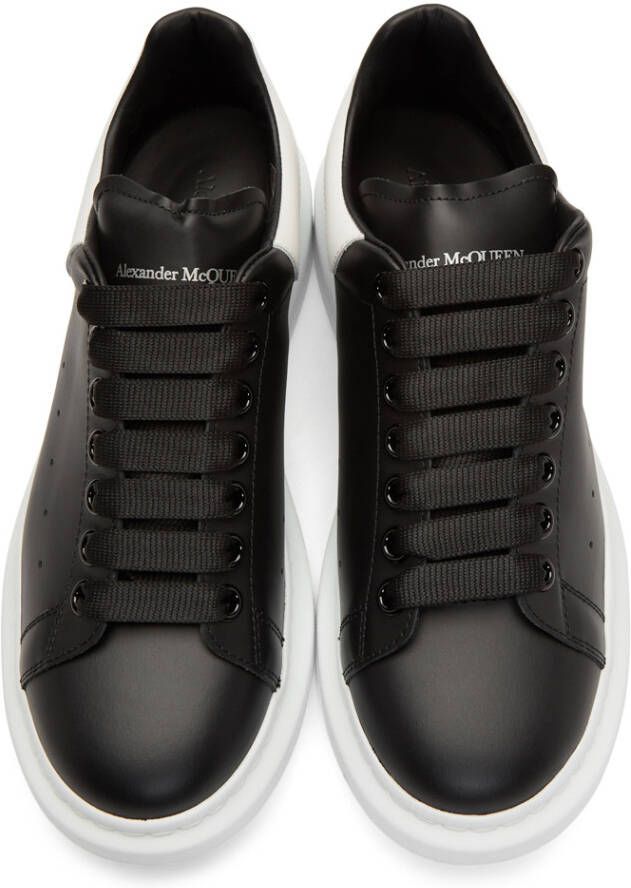 Alexander McQueen Black & White Oversized Sneakers