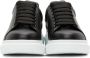 Alexander McQueen Black & White Oversized Sneakers - Thumbnail 2