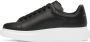 Alexander McQueen Black & White Oversized Sneakers - Thumbnail 3