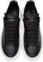 Alexander McQueen Black & White Oversized Sneakers - Thumbnail 5