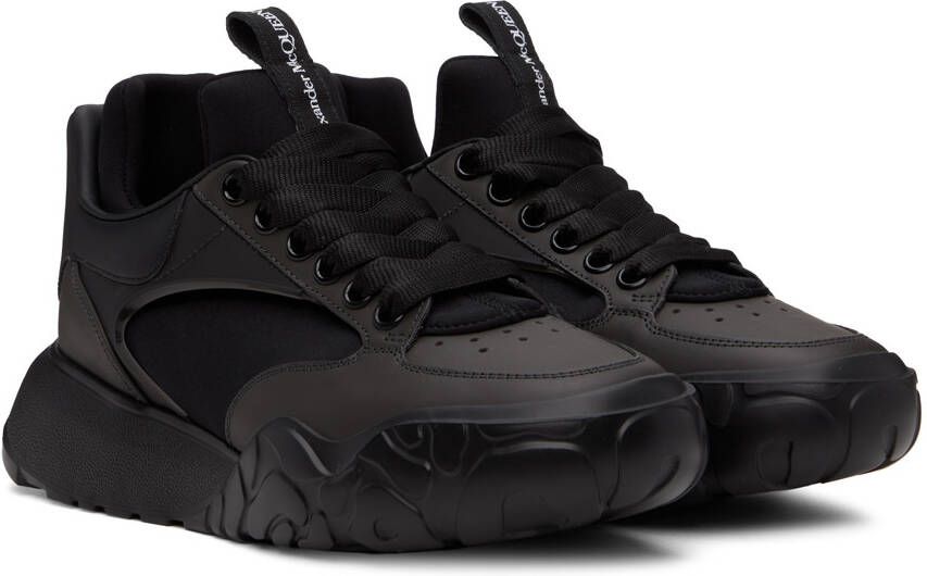 Alexander McQueen Black Court Sneakers