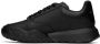 Alexander McQueen Black Court Sneakers - Thumbnail 3