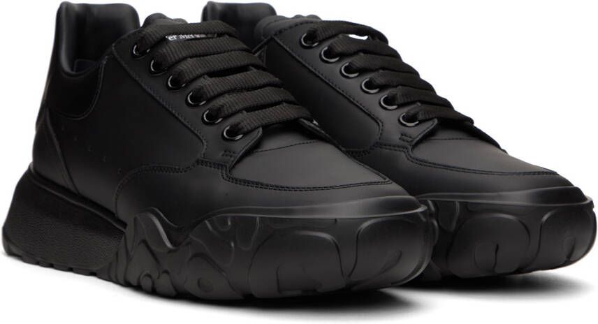 Alexander McQueen Black Court Sneakers