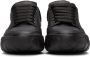 Alexander McQueen Black Court Trainer Sneakers - Thumbnail 2