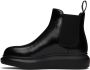 Alexander McQueen Black Hybrid Chelsea Boots - Thumbnail 3