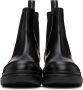 Alexander McQueen Black Hybrid Chelsea Boots - Thumbnail 2