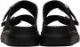 Alexander McQueen Black Hybrid Sandals - Thumbnail 2