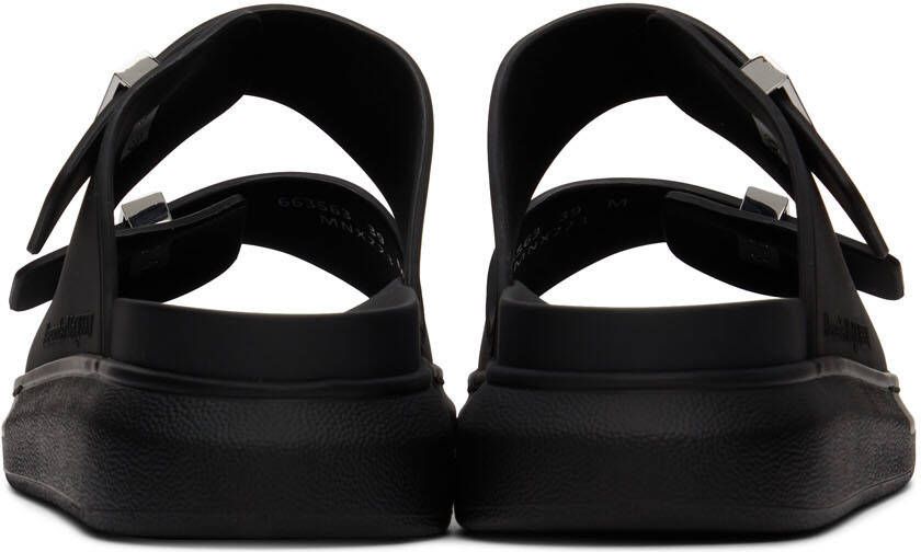 Alexander McQueen Black Hybrid Sandals