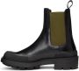Alexander McQueen Black Leather Chelsea Boots - Thumbnail 3