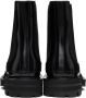 Alexander McQueen Black Leather Chelsea Boots - Thumbnail 2