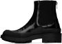 Alexander McQueen Black Leather Chelsea Boots - Thumbnail 3
